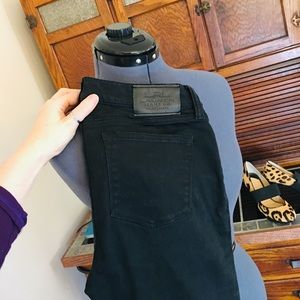 Boot cut black jeans